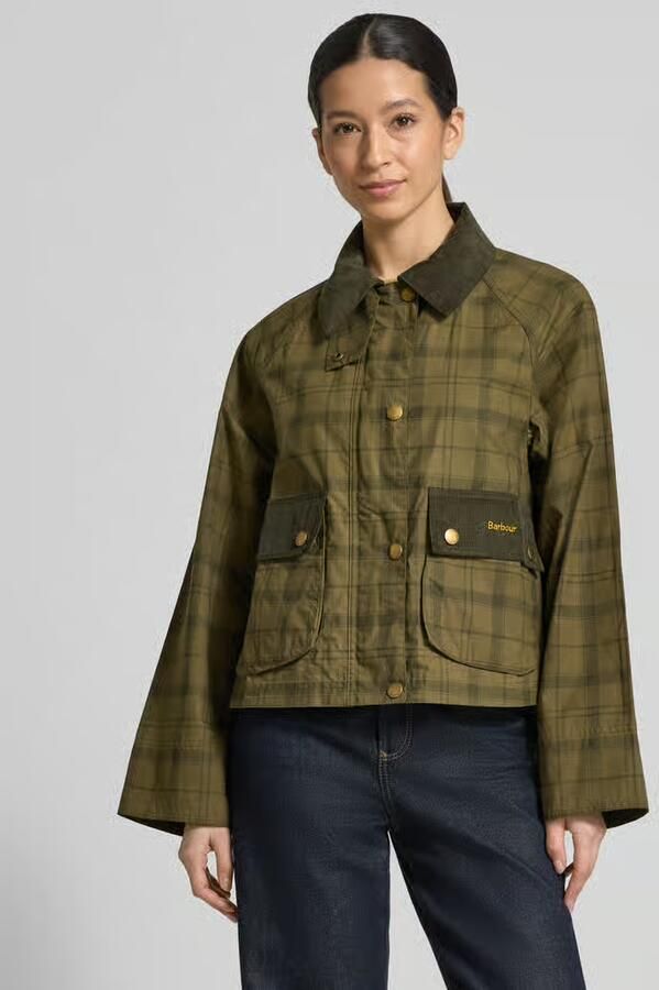 Barbour Regular fit Functioneel jack van puur katoen Model 'BEADNELL' - Foto 2