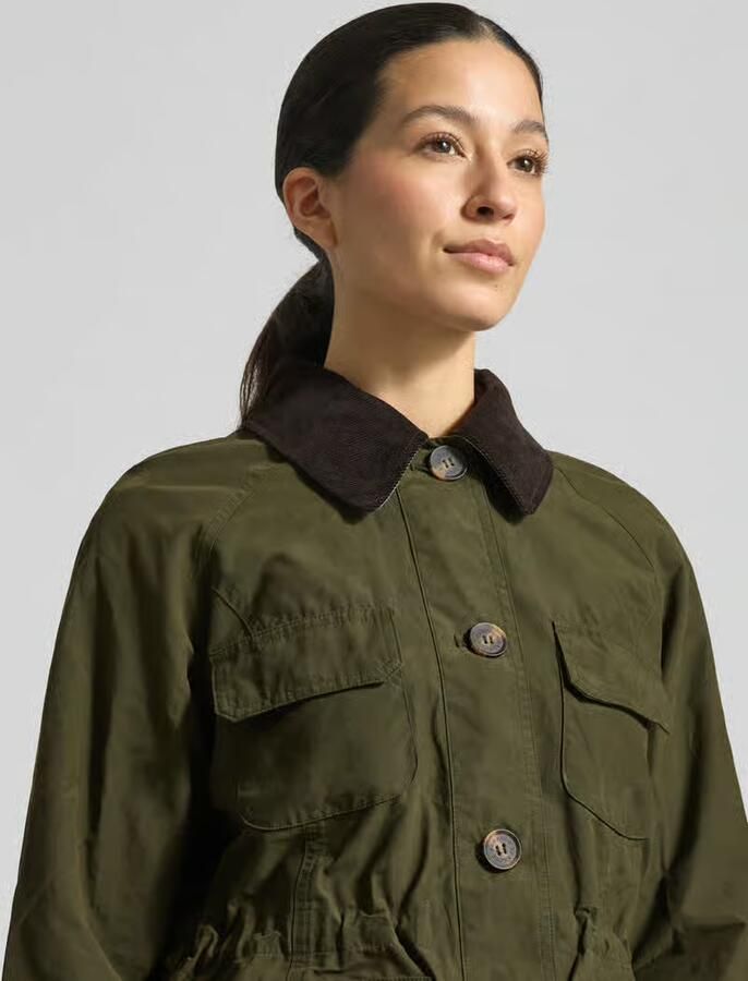 Barbour Regular fit functioneel jack van puur katoen model 'CROTON' - Foto 2