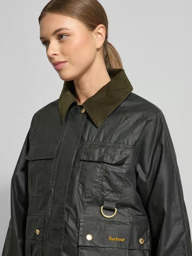 Barbour Regular fit functioneel jack van puur katoen model 'LIZA' - Foto 2