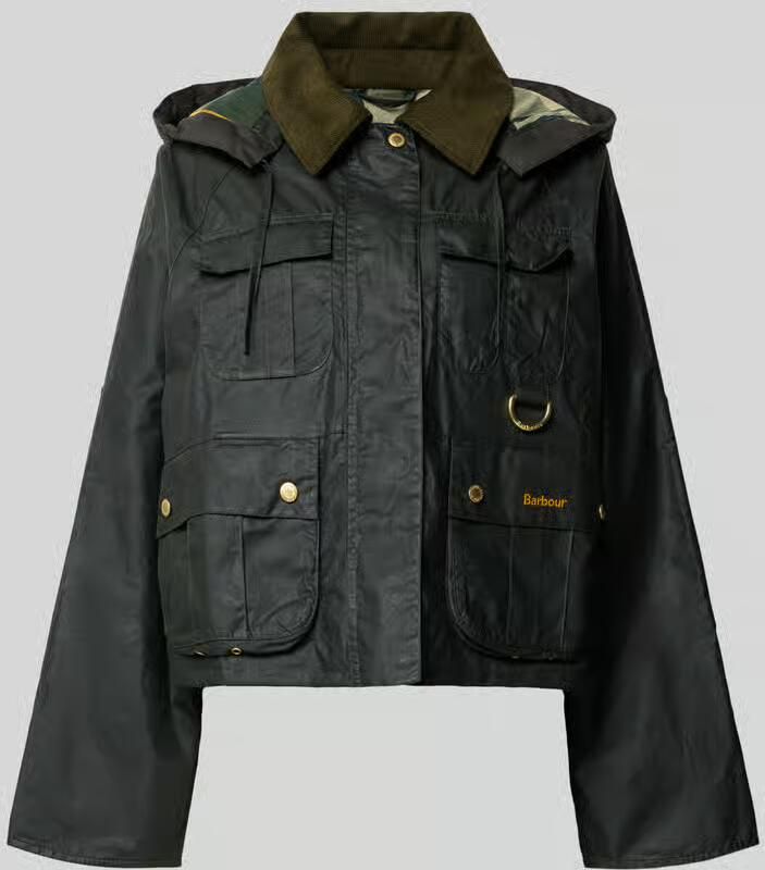 Barbour Regular fit functioneel jack van puur katoen model 'LIZA'