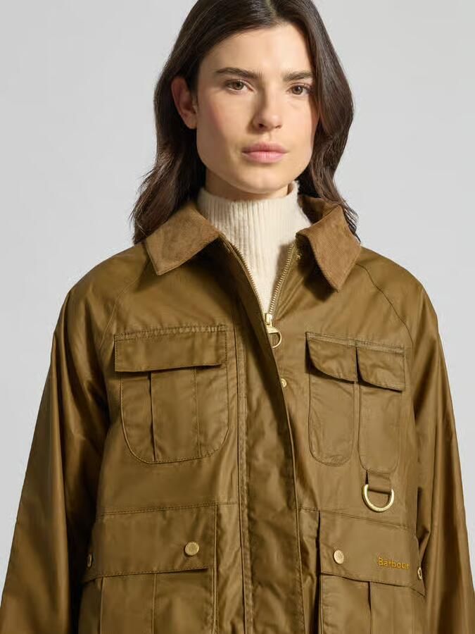 Barbour Regular fit functioneel jack van puur katoen model 'LIZA' - Foto 2