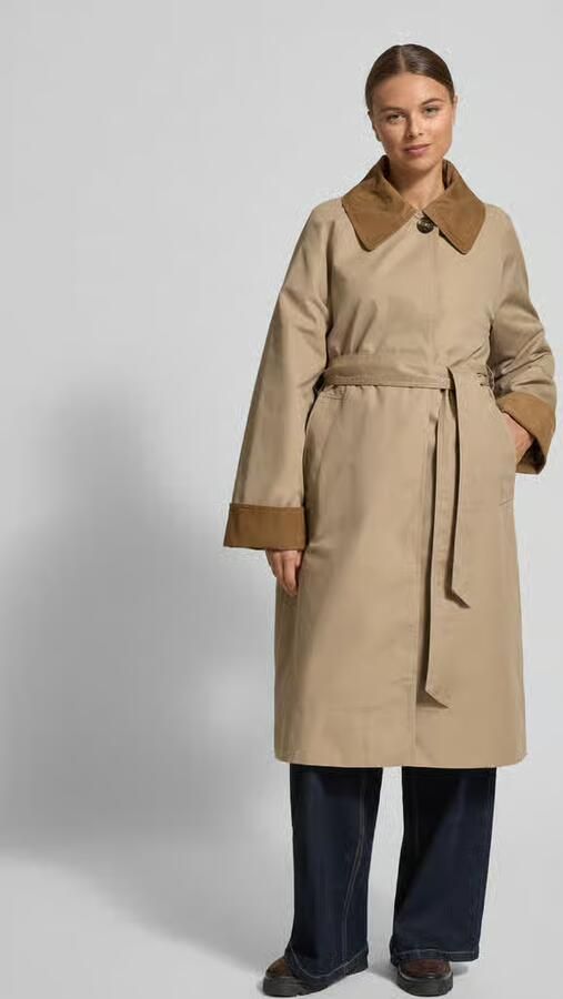 Barbour Regular fit functionele lange jas van katoenmix model 'REAGAN' - Foto 2
