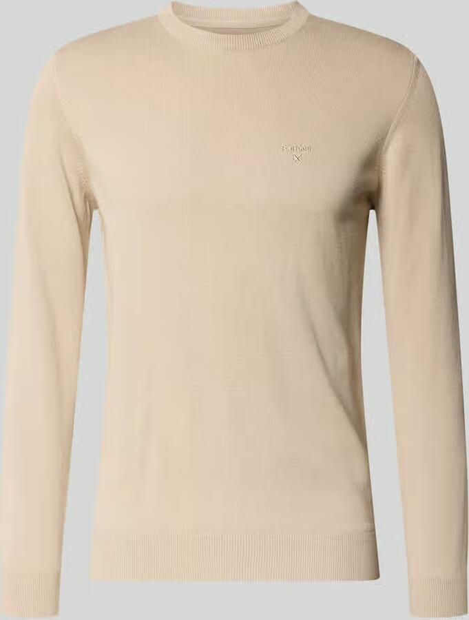 Barbour Regular fit gebreide pullover van puur katoen model 'PIMA'