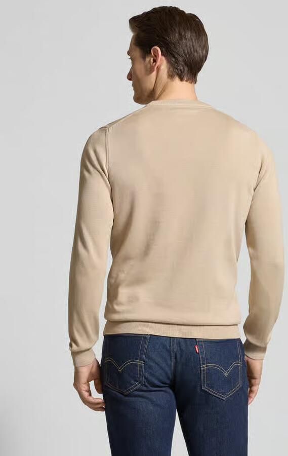 Barbour Regular fit gebreide pullover van puur katoen model 'PIMA'