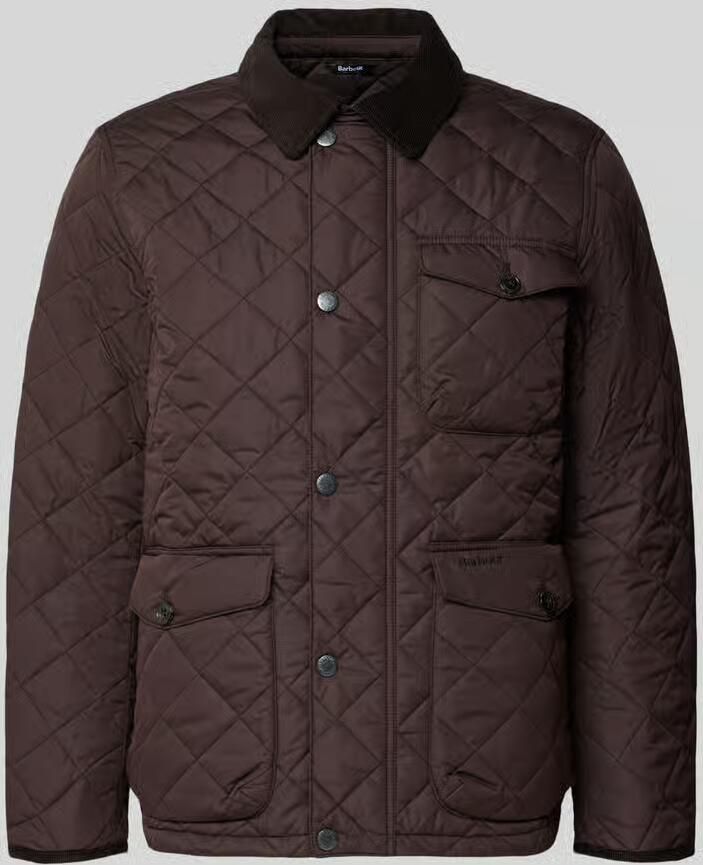 Barbour Regular fit gewatteerd jack met corduroy kraag model 'HORNBY'