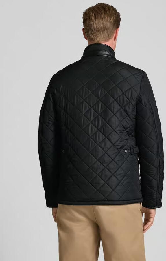 Barbour Regular fit gewatteerd jack met klepzakken model 'POWELL' - Foto 3
