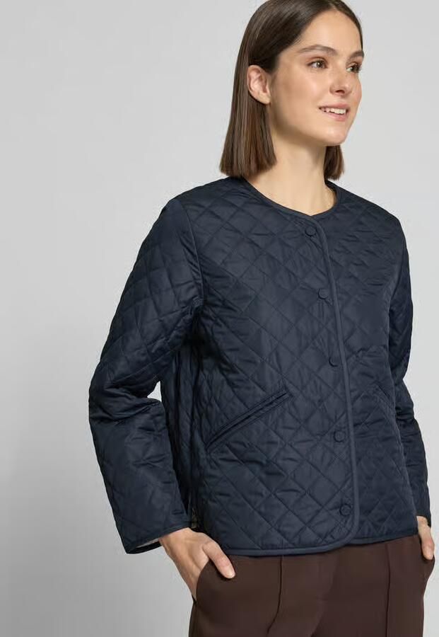 Barbour Regular fit gewatteerd jack met labelstitching model 'CASHEL'