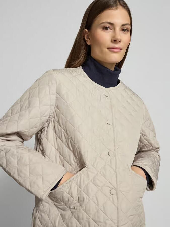 Barbour Regular fit gewatteerd jack met labelstitching model 'CASHEL'