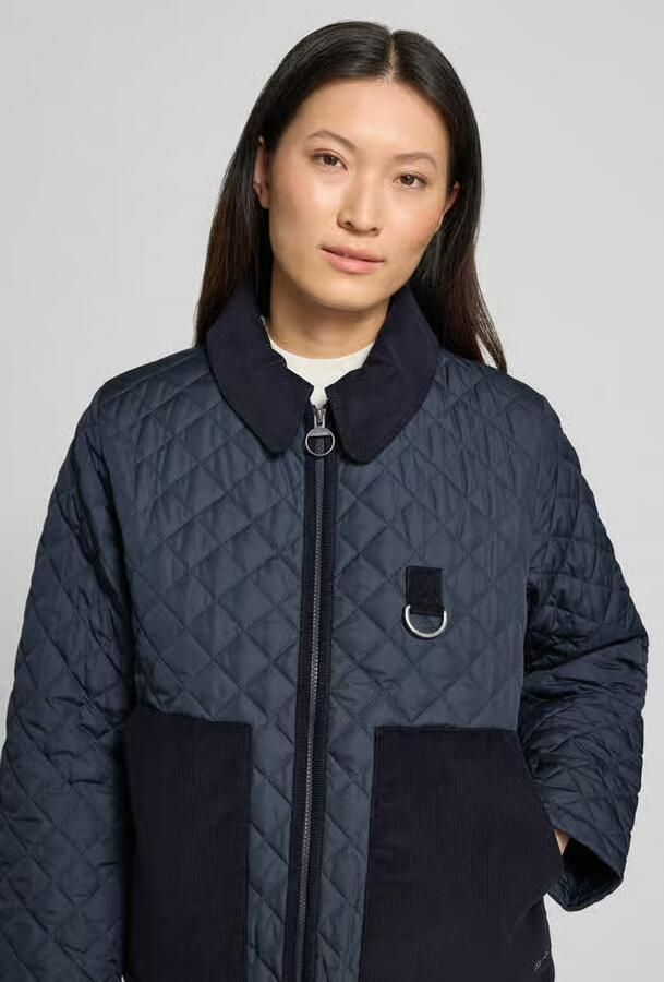 Barbour regular fit gewatteerd jack met opgestikte zijzakken model 'AYLESBY'
