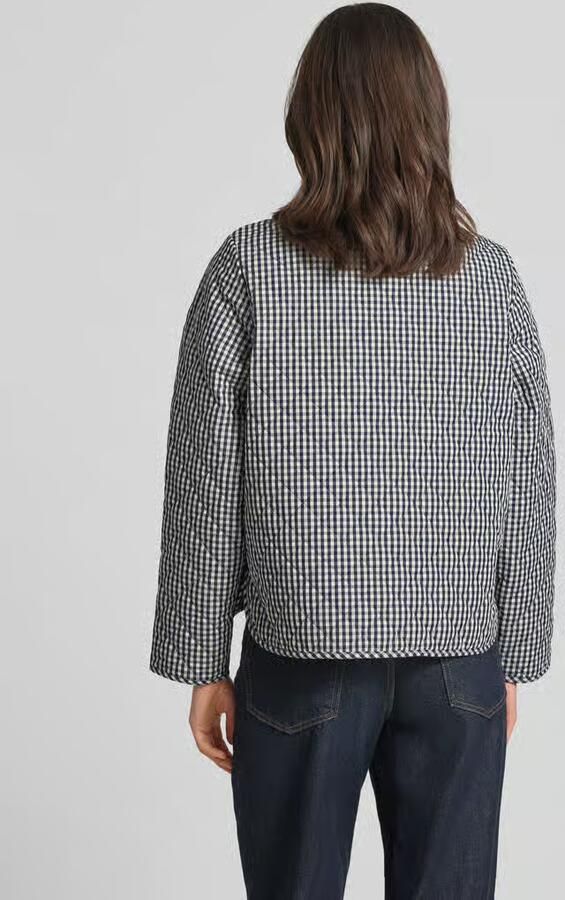 Barbour regular fit gewatteerde jas met all-overpatroon model 'CASHEL'
