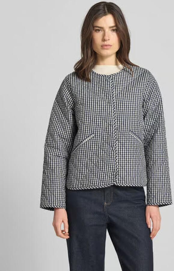 Barbour regular fit gewatteerde jas met all-overpatroon model 'CASHEL' - Foto 4
