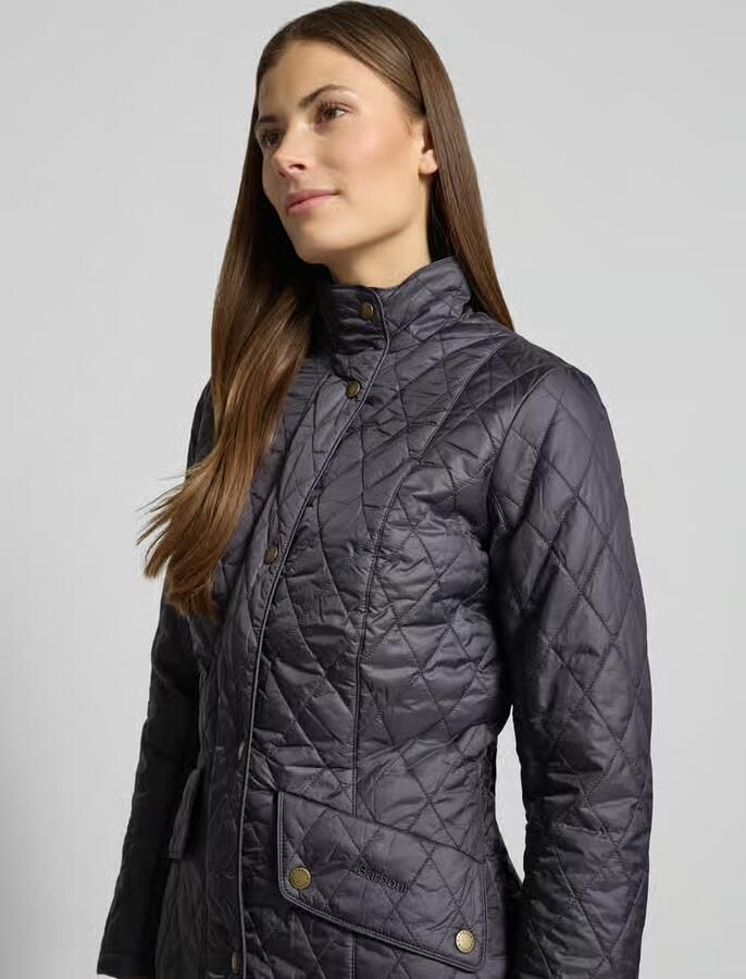 Barbour regular fit gewatteerde jas met opstaande kraag model 'FLYWEIGHT' - Foto 2