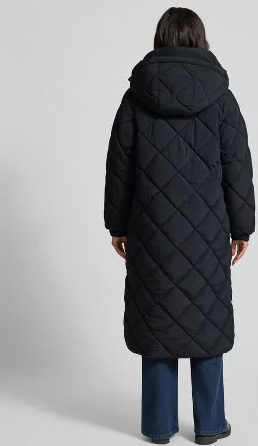 Barbour Regular fit gewatteerde lange jas in kreuklook model 'KIRKTON'