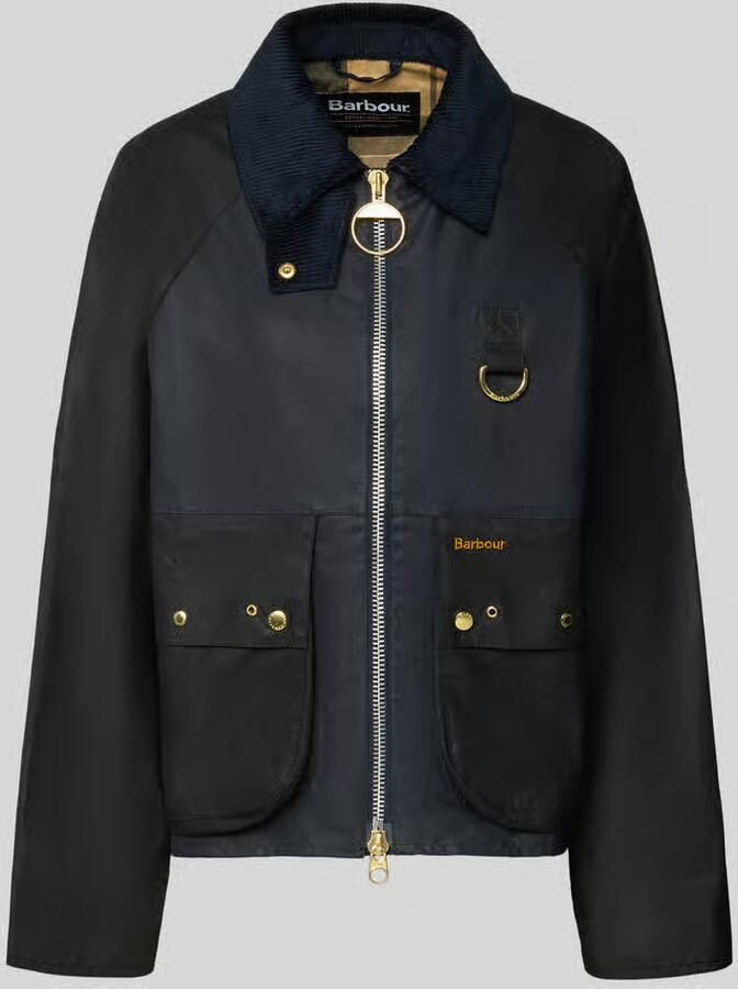 Barbour Regular fit gewaxt jack van puur katoen model 'KEARTON'