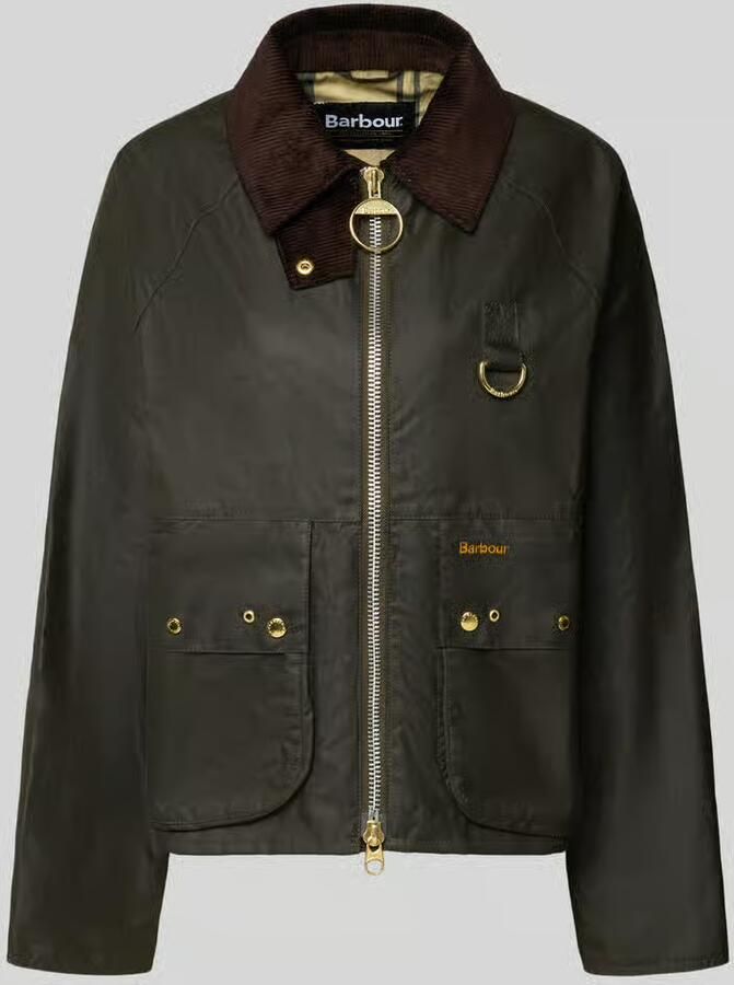 Barbour Regular fit gewaxt jack van puur katoen model 'KEARTON'