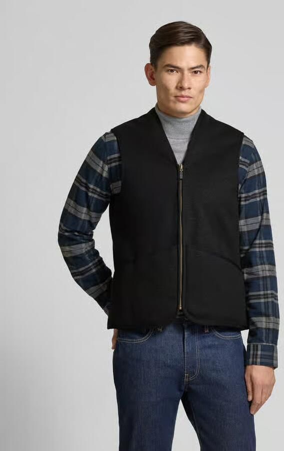 Barbour Regular fit gilet van imitatiebont - Foto 3