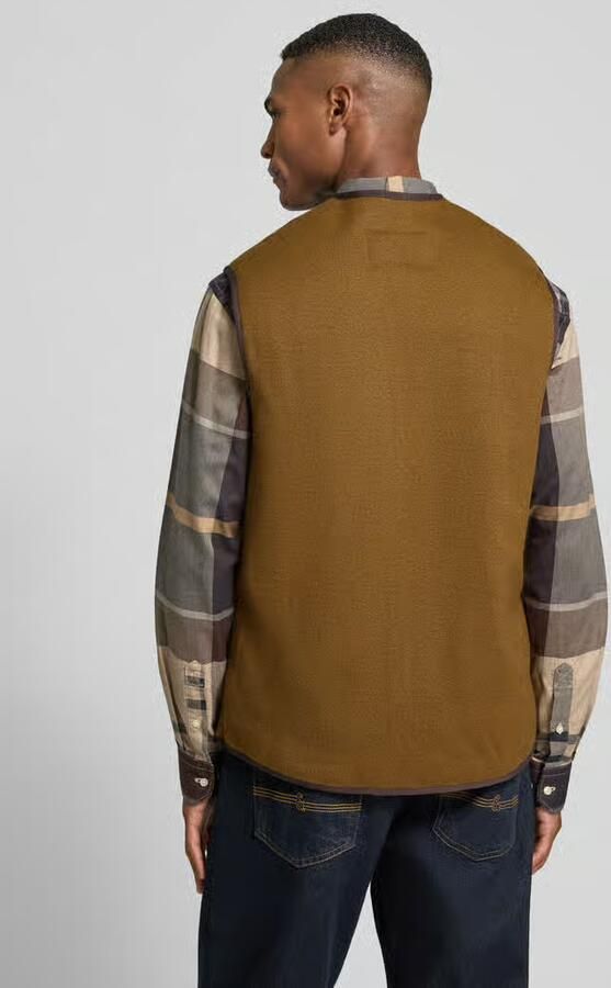 Barbour Regular fit gilet van imitatiebont - Foto 2