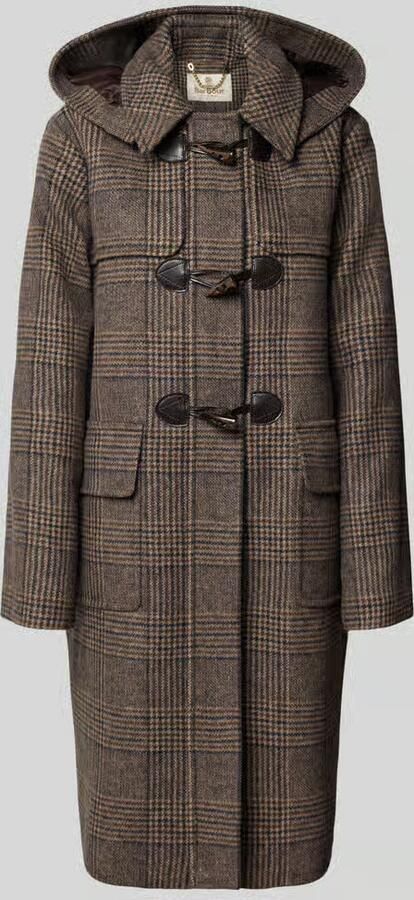 Barbour Regular fit houtje-touwtjejas van pure wolmix model 'MELODY'