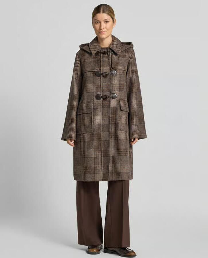 Barbour Regular fit houtje-touwtjejas van pure wolmix model 'MELODY' - Foto 3