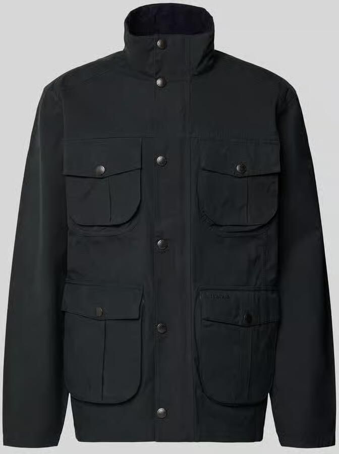 Barbour Regular fit jack van katoenmix model 'SANDERLING'