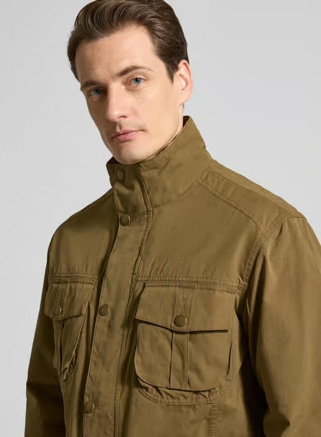 Barbour Regular fit jack van katoenmix model 'SANDERLING' - Foto 2