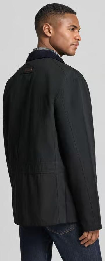 Barbour Regular fit jack van katoenmix model 'SANDERLING'