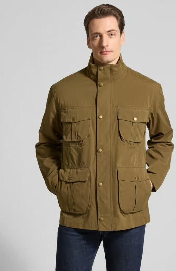 Barbour Regular fit jack van katoenmix model 'SANDERLING' - Foto 4