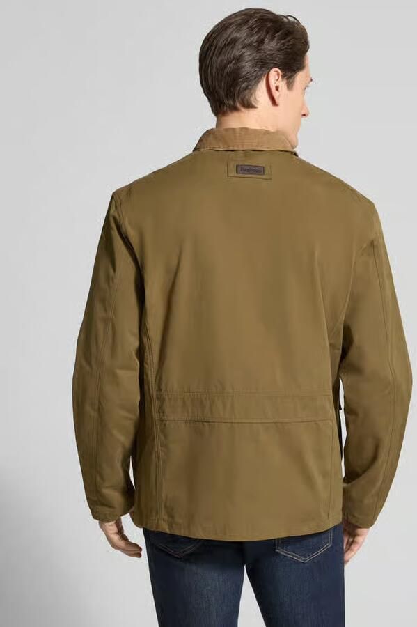 Barbour Regular fit jack van katoenmix model 'SANDERLING'