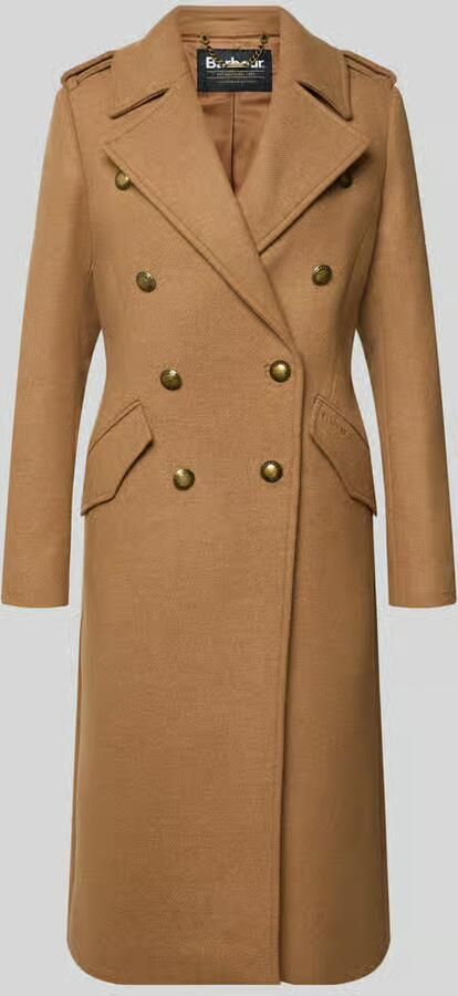 Barbour Regular fit lange jas van wolmix model 'COTTESMORE' - Foto 2