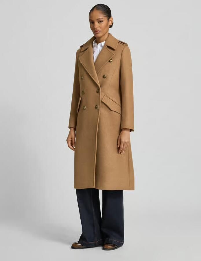 Barbour Regular fit lange jas van wolmix model 'COTTESMORE' - Foto 3