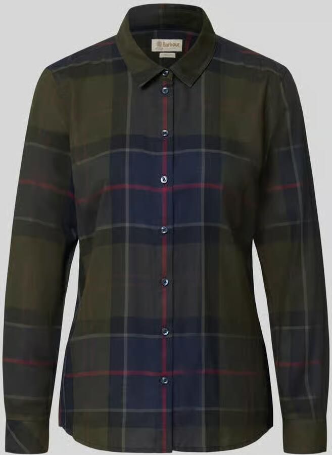 Barbour Regular fit overhemdblouse van puur katoen model 'BREDON'