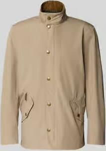 Barbour regular fit hemdjack met staande kraag