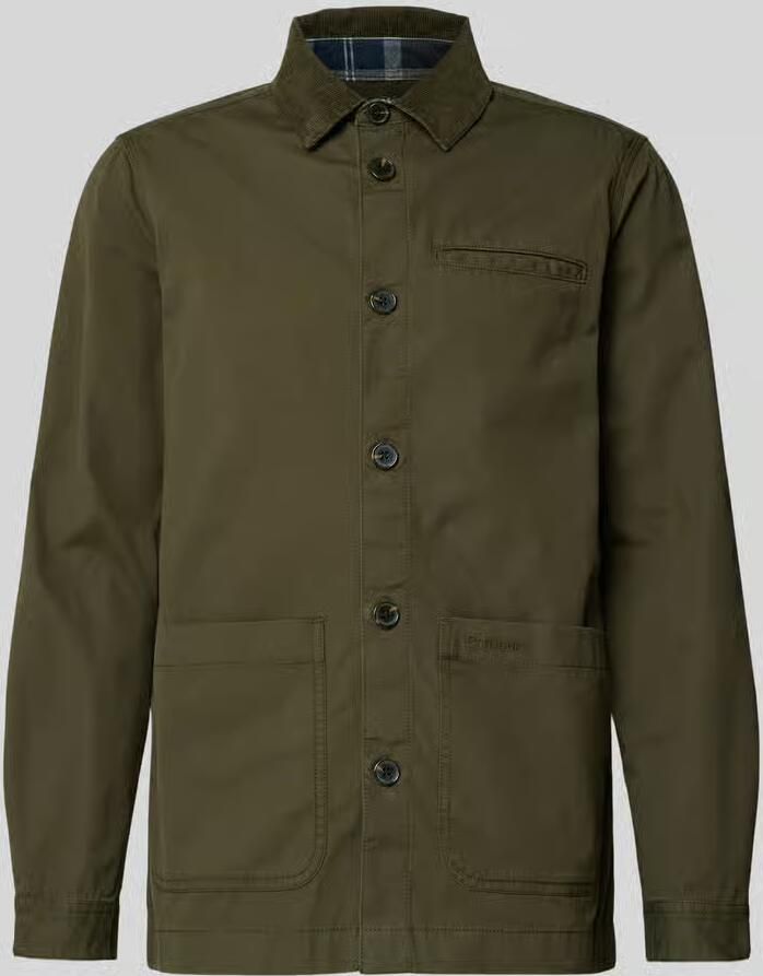 Barbour Regular fit overhemdjack van puur katoen