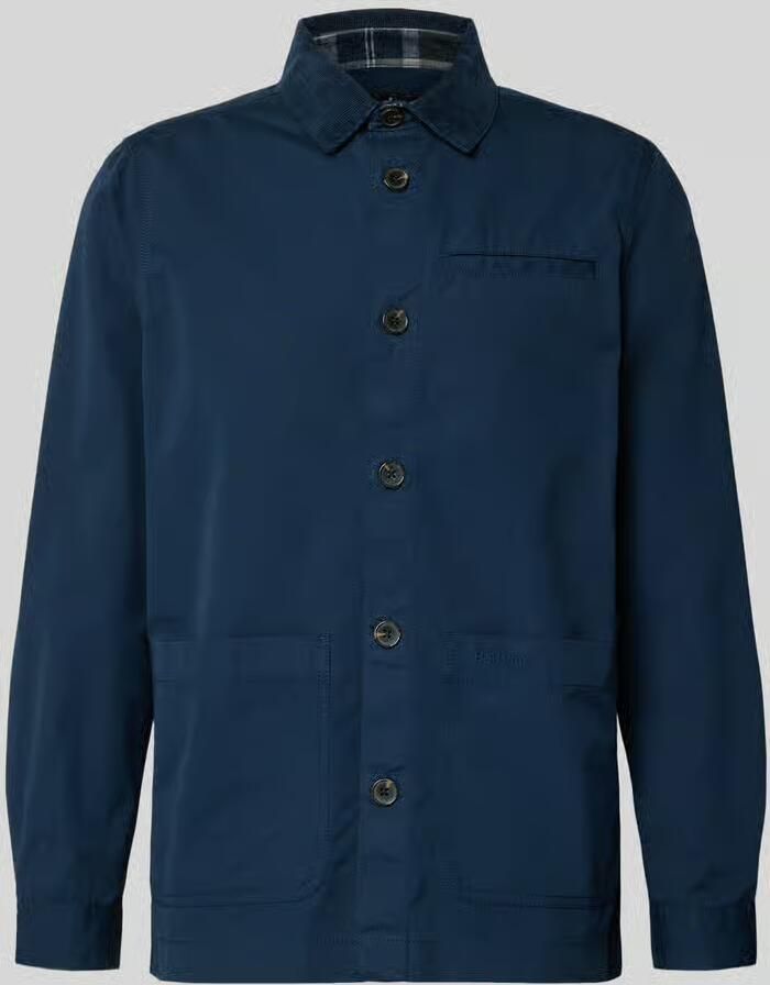 Barbour Regular fit overhemdjack van puur katoen