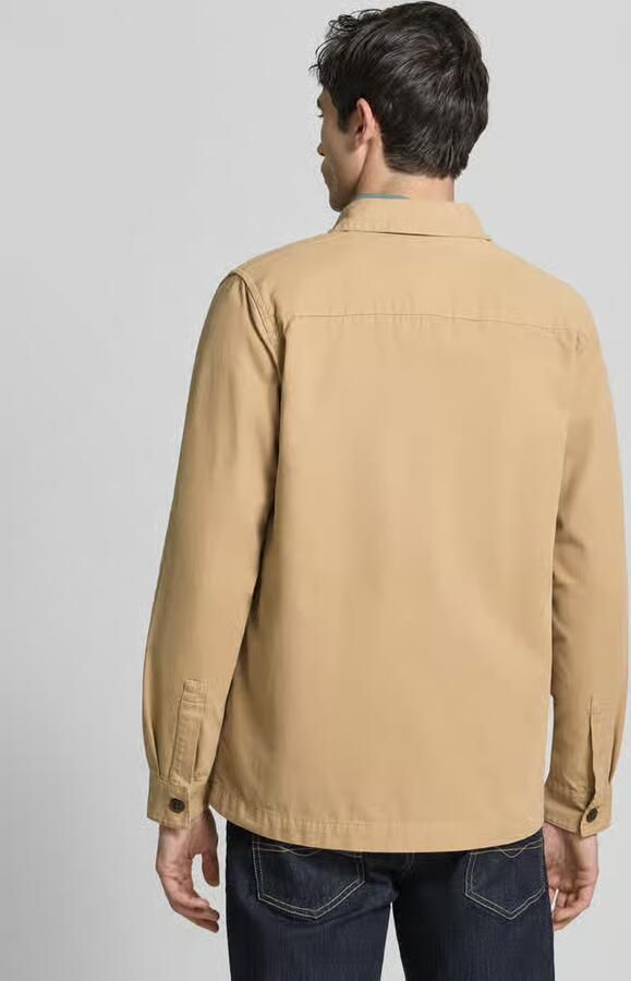 Barbour Steen Gewassen Katoenen Overhemd Klassieke Kraag Beige Heren - Foto 3