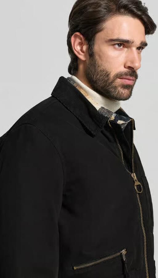Barbour Regular fit overhemdjack van puur katoen model 'COVE' - Foto 2