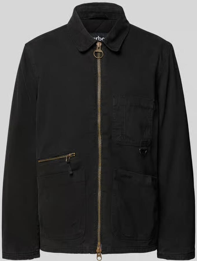 Barbour Regular fit overhemdjack van puur katoen model 'COVE'