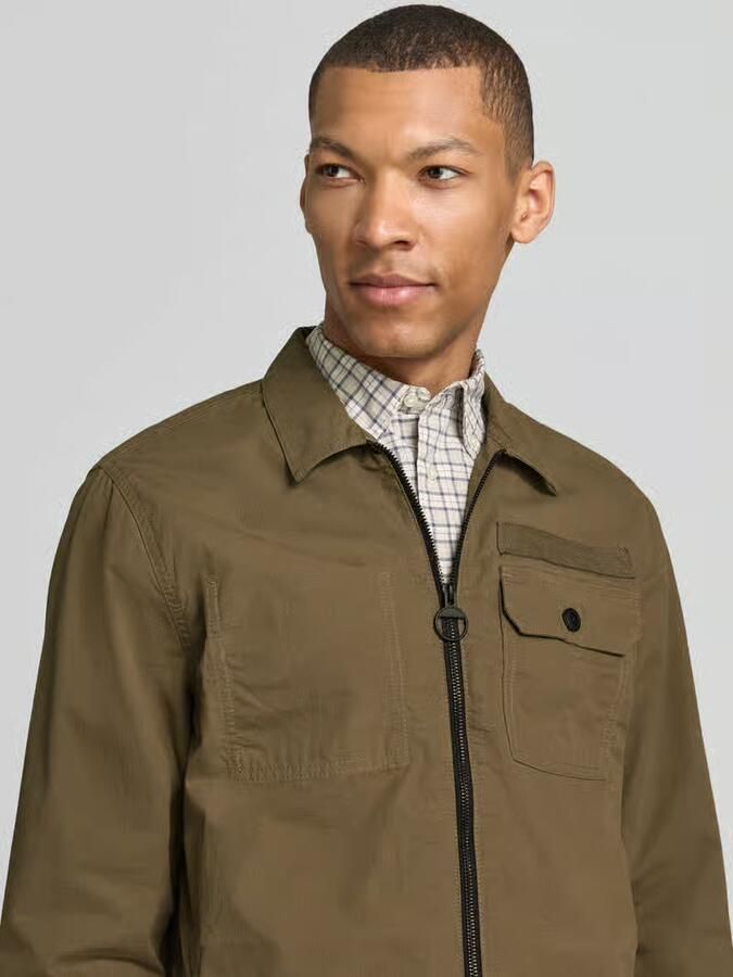 Barbour regular fit overhemdjack van puur katoen model 'CRAIL WAX'