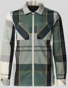Barbour regular fit overhemdjack van puur katoen model 'ETTRICK'