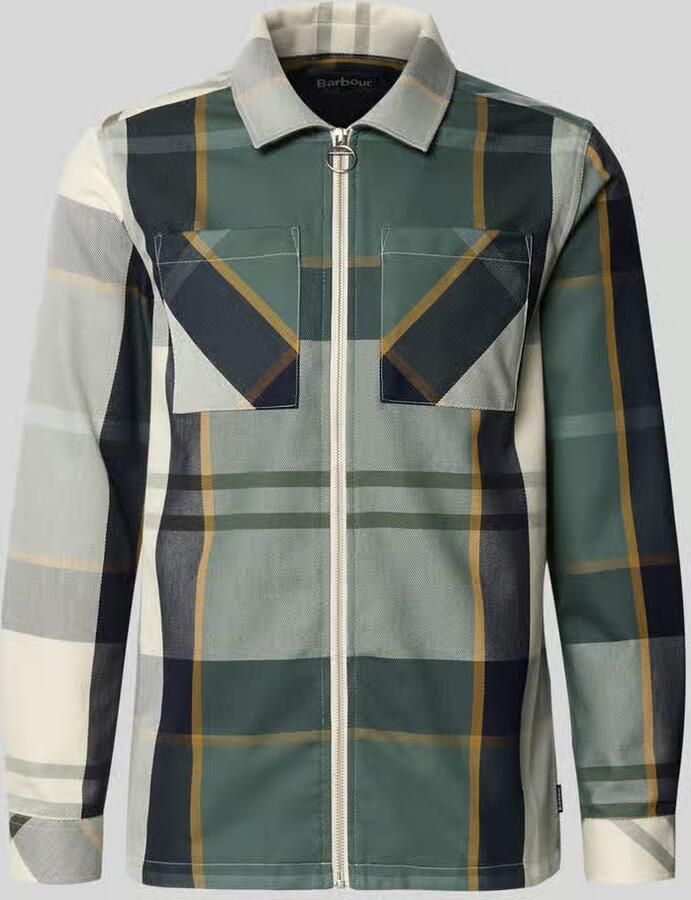 Barbour regular fit overhemdjack van puur katoen model 'ETTRICK' - Foto 2