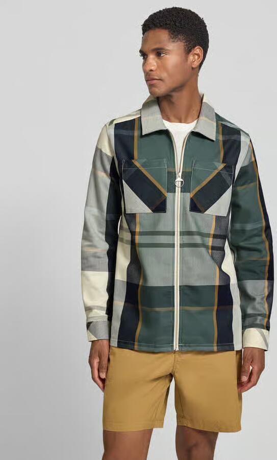 Barbour regular fit overhemdjack van puur katoen model 'ETTRICK' - Foto 2