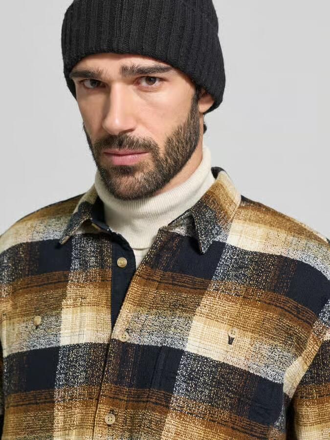 Barbour Regular fit overhemdjack van puur katoen model 'WOODFOOT' - Foto 2