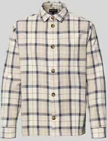 Barbour regular fit overhemdjack van zuiver katoen model 'VENNEL'