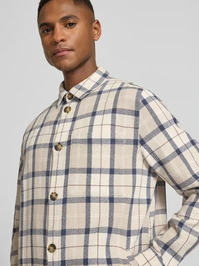 Barbour regular fit overhemdjack van zuiver katoen model 'VENNEL'