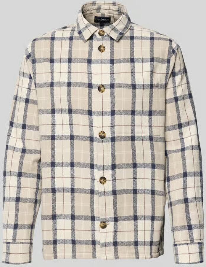 Barbour regular fit overhemdjack van zuiver katoen model 'VENNEL' - Foto 2