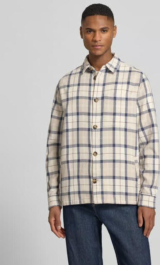 Barbour regular fit overhemdjack van zuiver katoen model 'VENNEL' - Foto 3