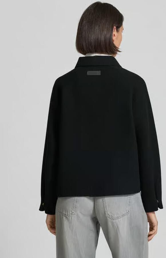 Barbour Regular fit overshirt van wolmix model 'LEONIE' - Foto 3