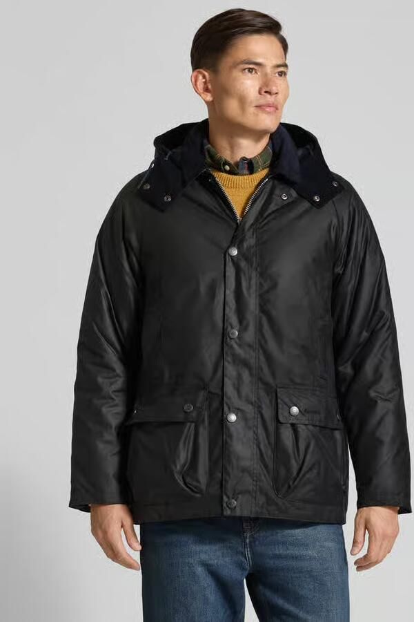 Barbour Regular fit parka met corduroy details model 'MODERN BEAUFORT' - Foto 2