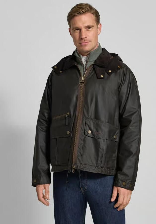 Barbour Regular fit parka van gewaxt katoen model 'RE-ENGINEERED' - Foto 2