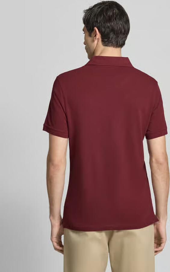 Barbour Polo Shirt Tartan Pique Polo Red Heren - Foto 8